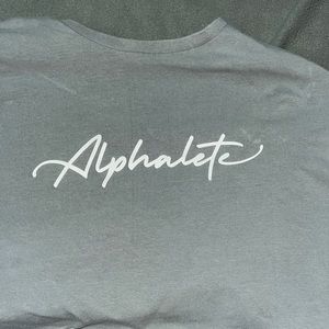 Alphalete Long Sleeve crop top